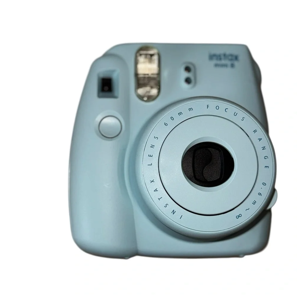 Fujifilm Blue Simulated Camera with Retro Design